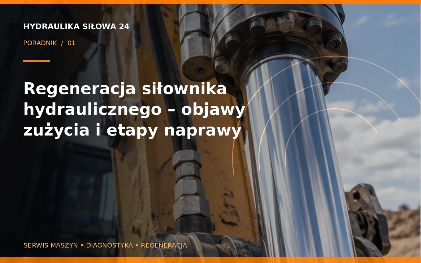 Regeneracja siłownika hydraulicznego – objawy zużycia i etapy naprawy