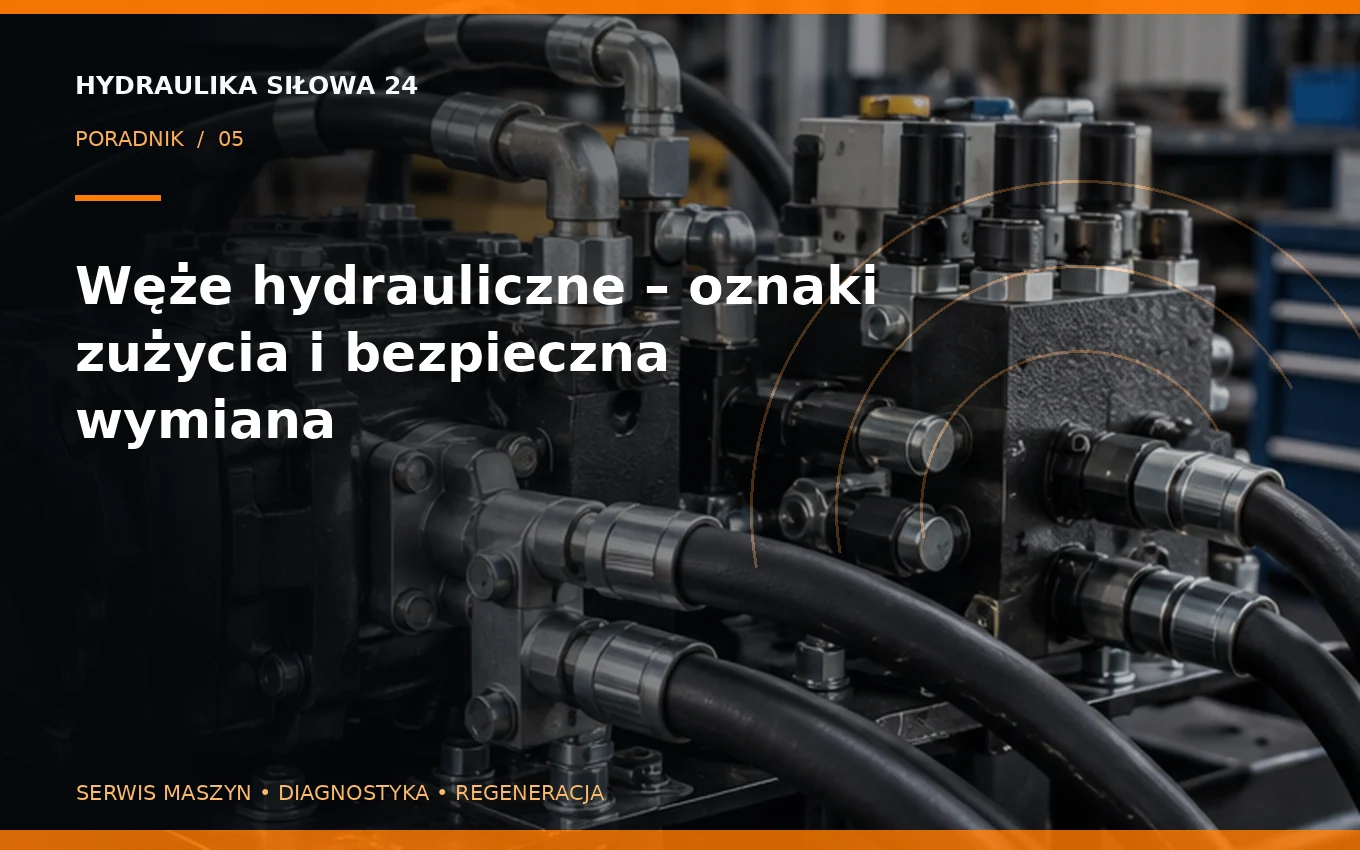 Węże hydrauliczne – oznaki zużycia i bezpieczna wymiana