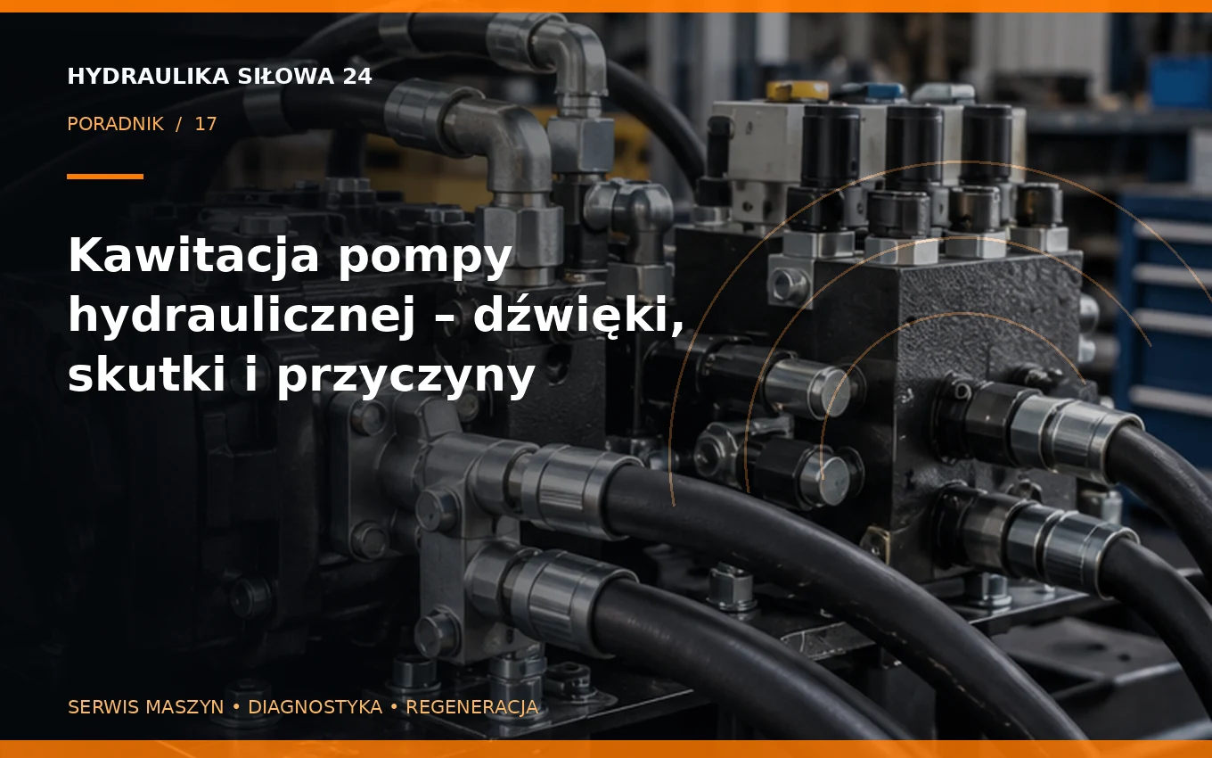 Kawitacja pompy hydraulicznej – dźwięki, skutki i przyczyny