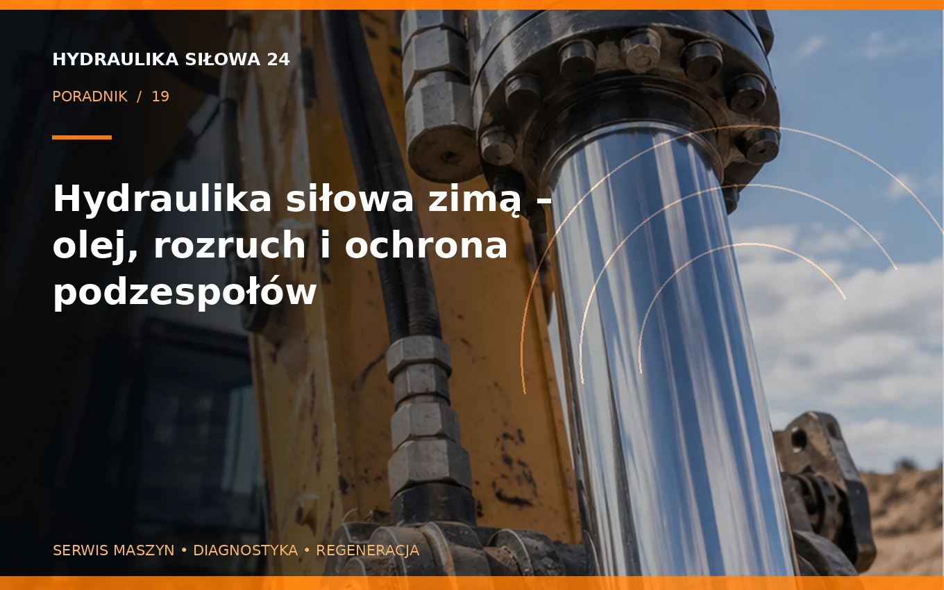 Hydraulika siłowa zimą – olej, rozruch i ochrona podzespołów